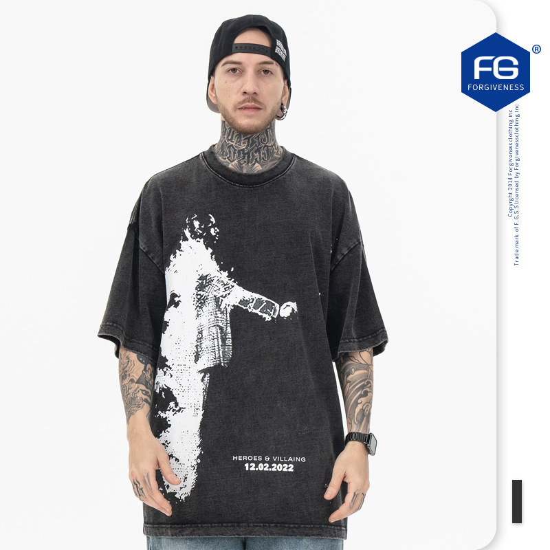 短袖/t恤男士短袖潮流/T恤/男装男士短袖潮流/衣服男士短袖潮流产品图