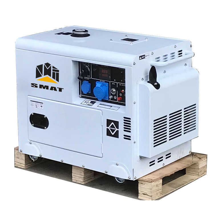 6kva柴油发电机组5kw家用小型户外移动便携220V静音发电机5千瓦