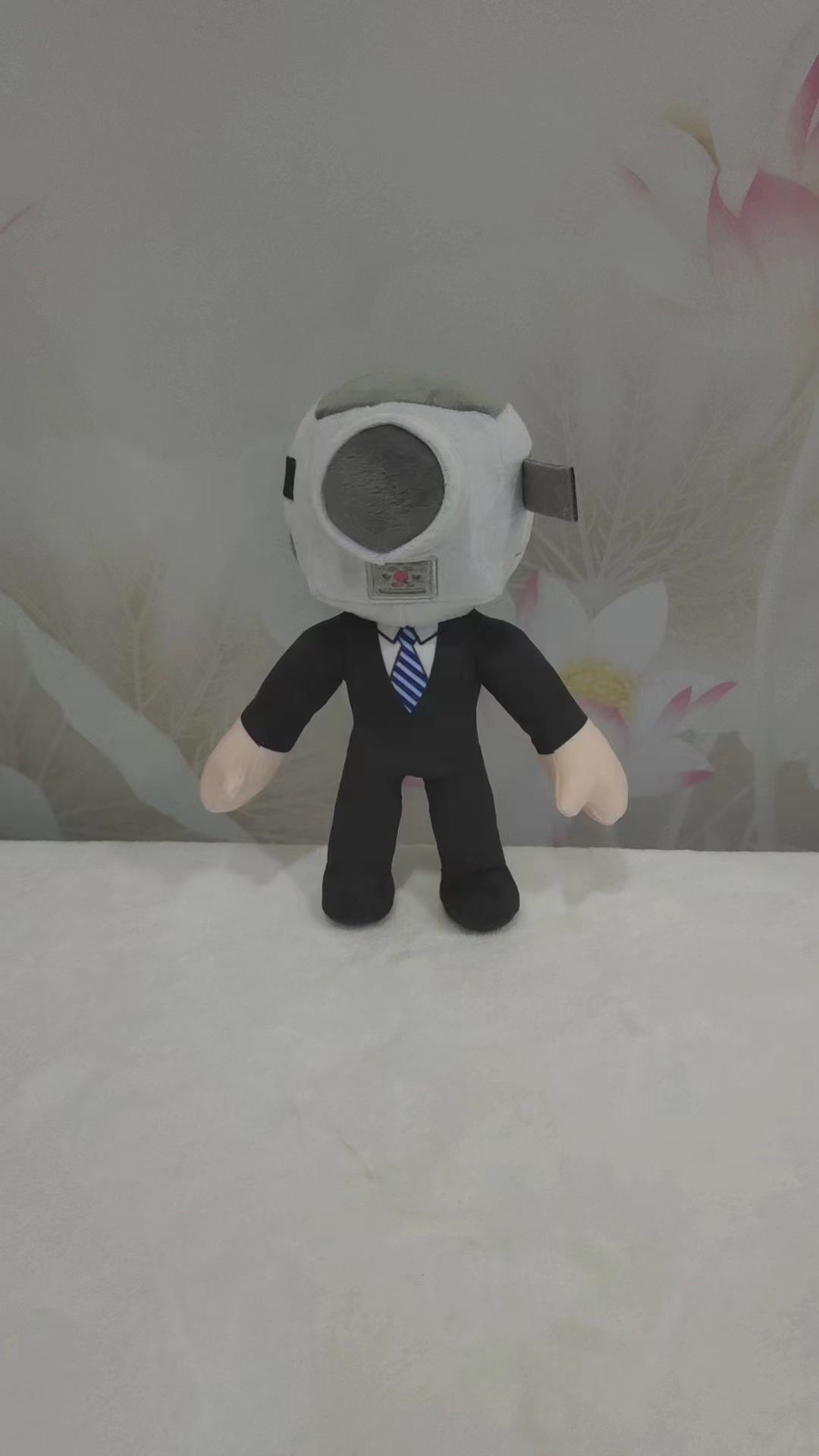 Explosive Skibidi Toilet Toilet Man Toy Tubing Hot Stem Horror Exploration Adventure Game Plush Action Figure Specification drawing