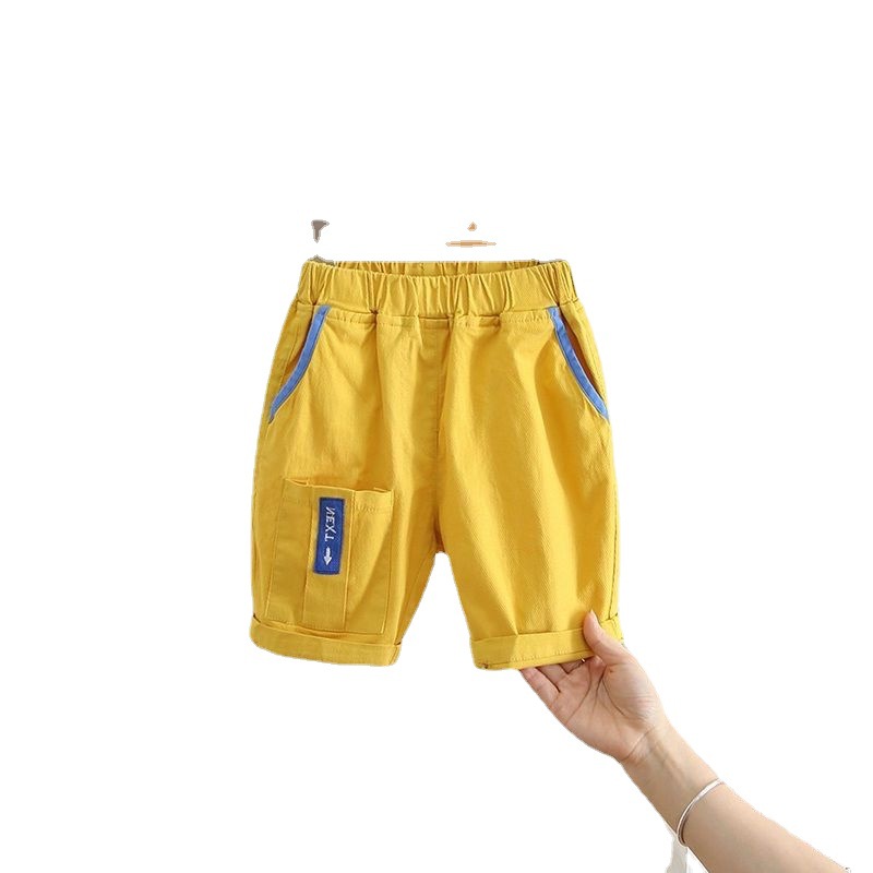 Boys, babies, five-inch pants, children's summer new versatile casual shorts, kids' cool summer pants, fashionable pants trend Item Picture