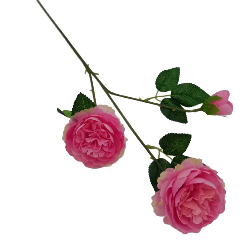 仿真花/拉菲草/针织花/pu花束/情人节白底实物图