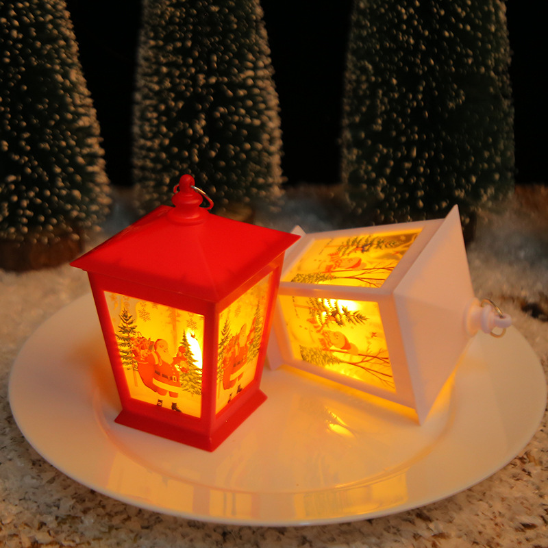 Christmas House Wind Light Cute Girl Christmas Night Light Portable Atmosphere Light Table Decoration Wholesale details Picture