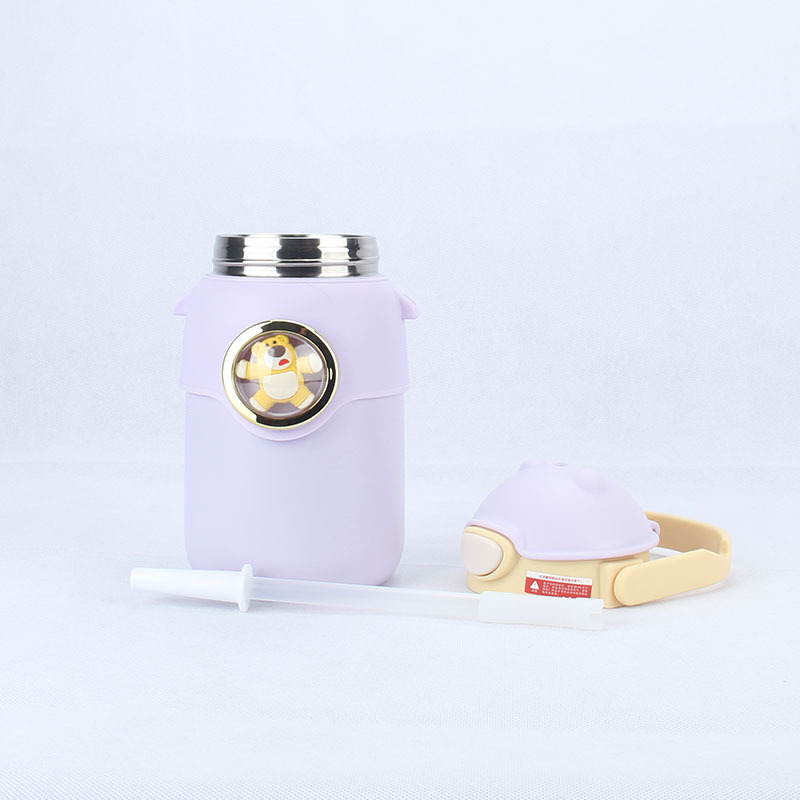 Cartoon Fashion Doll Portable Cute Thermos Cup Men And Women Outdoor Small Fresh Girl Points Stainless Steel 304 Water Cup Application Scenario