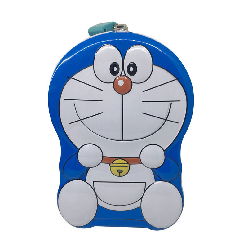 Cartoon-shaped iron survival money box for men and women, children's cartoon creative piggy bank, birthday gift decorative item Application Scenario