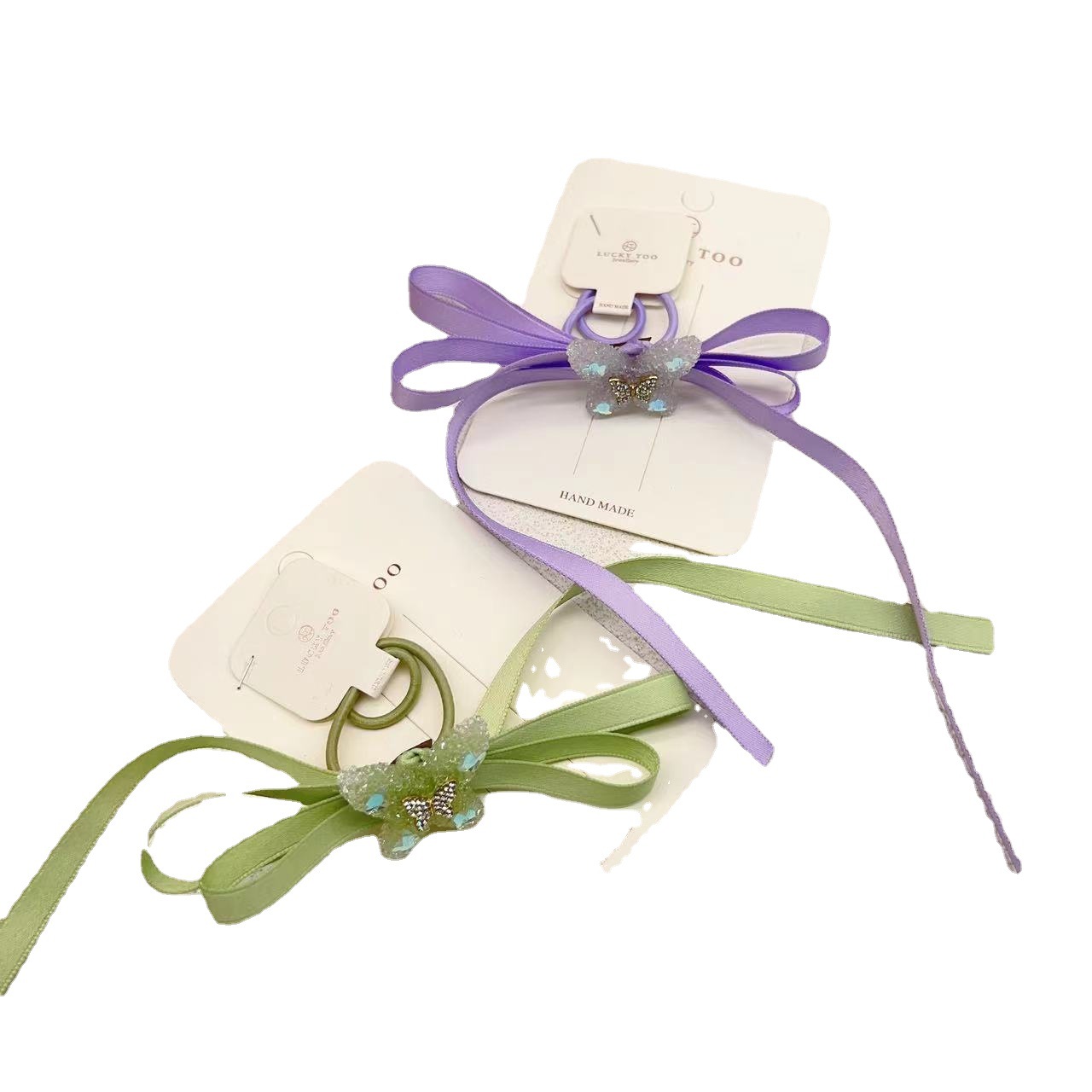 发绳LT10白底实物图