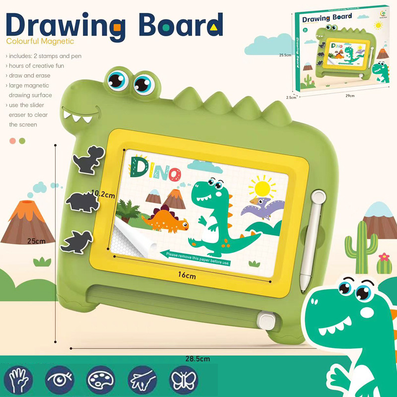 新款儿童磁性画板玩具彩色涂鸦早教宝宝写字板过家家幼儿绘画礼物