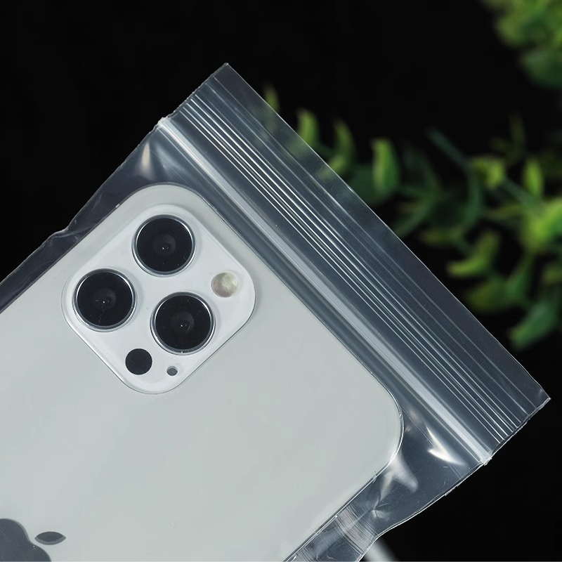 Transparent thickened mobile phone self-sealing bag, waterproof bag, dust-proof case, protective cover, disposable protective cover, sealed, touch screen pic 15