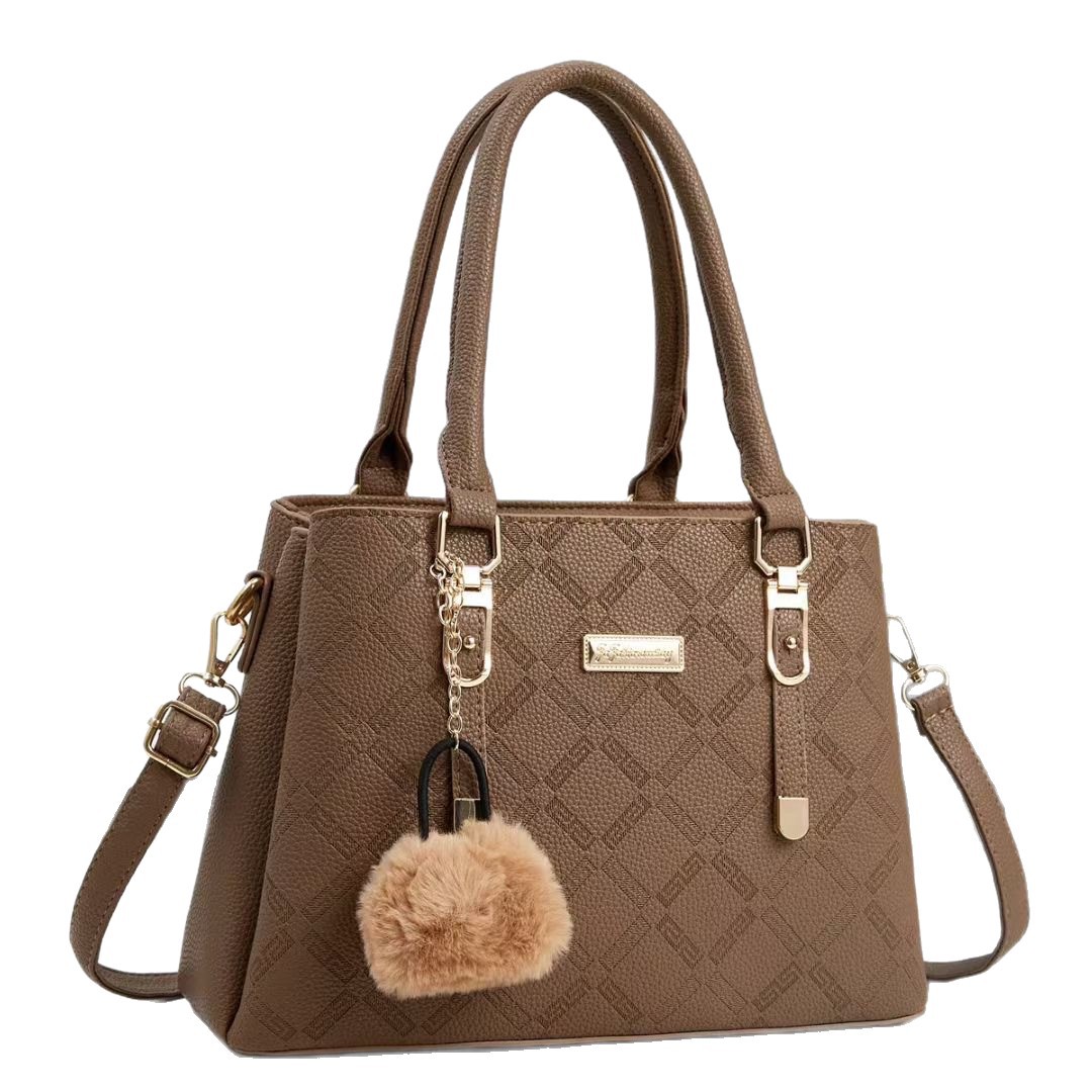 The 2025 new women's bag is fashionable, versatile, casual, trendy, stylish, simple, high-end, large-capacity, light luxury crossbody bag Item Picture