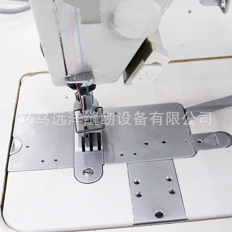 The direct drive 2218 chain flat sewing machine, chain single-needle, double-needle and triple-needle sewing machines, and chain flat car are guaranteed for one year Specification image