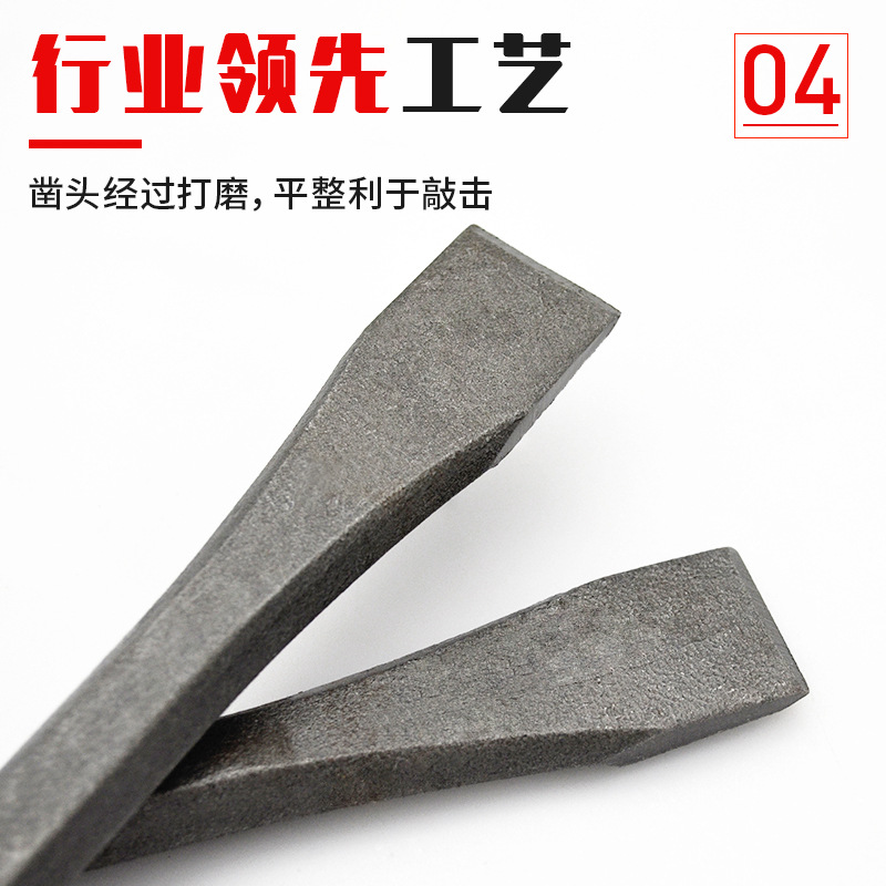 Stonemason chisel, flat chisel, pointed chisel, hand cement chisel, stonemason chisel, alloy tungsten steel stone chisel, flat head pointed chisel Item Picture
