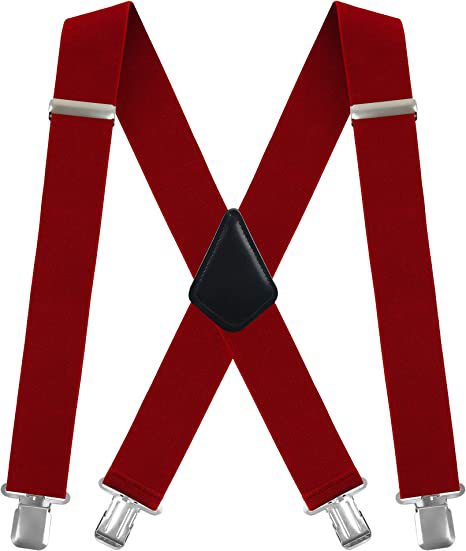 Factory Directly For The Hot Selling Men 5Cm Wide Elastic Belt Environmental Hardware Clip Buckle Suspenders Item Picture