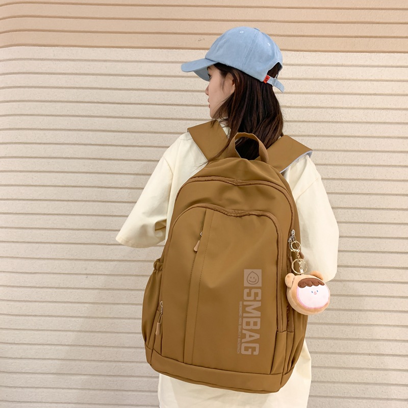 Schoolbag Female Junior High School Lightweight Primary School Students Cute Fresh Three To Six Large Capacity Backpack High School Students details Picture