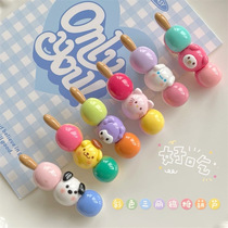 Candy-colored sugar gourd Sanrio Duck beak clip hair clip cute food play bangs clip sweet hair clip all-match headwear lady