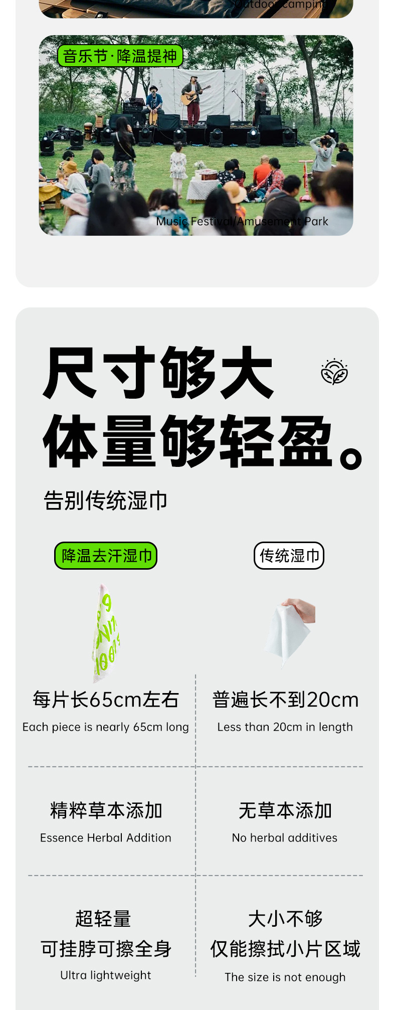 降温去汗冰巾运动户外挂脖擦拭可复用清洁湿巾夏季清凉舒爽湿巾详情8