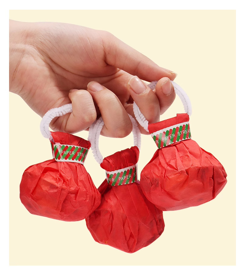 Hand-thrown ribbons, decorative ribbons, firecrackers, wedding atmosphere props, ribbons, birthday sprayers, hand-held wedding fireworks pic 9