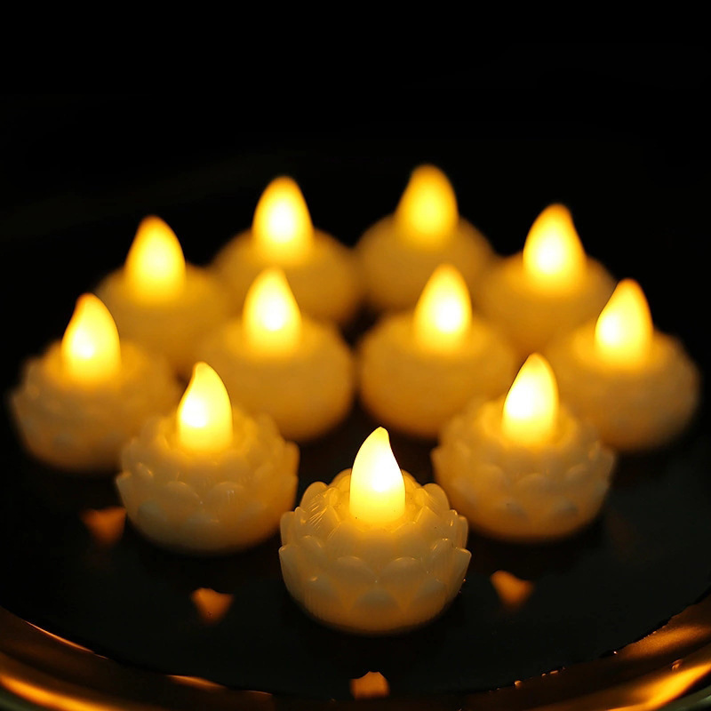Amazon floating candle led waterproof candle light, wish light, pool landscape light, confession and proposal decoration props