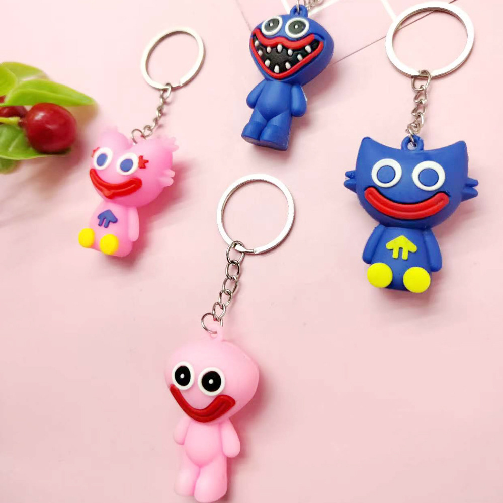 Factory Direct Sales Of Cartoon Pvc Soft Plastic Poppy Key Chain Doll Pendant Promotion Small Gift Net Celebrity Peripheral Accessories Specification drawing