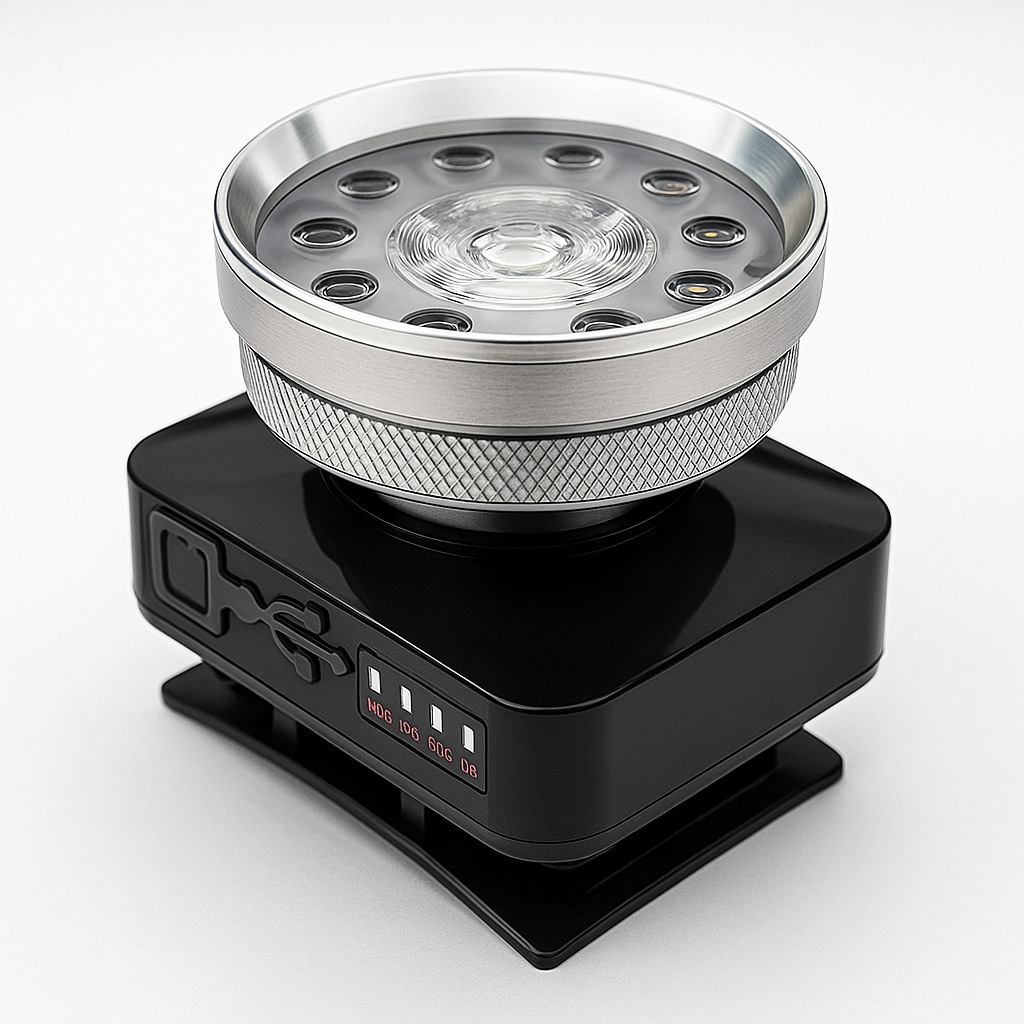 双光源远近一体超亮头灯超灯头戴充电长续航户外新款矿灯远射照明详情18