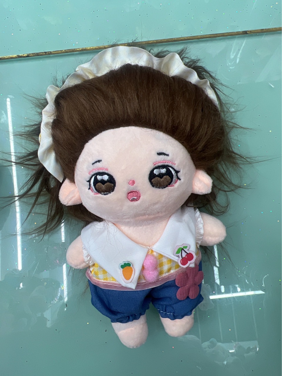 20 cm cotton doll wearing clothes, cute cotton doll doll, plush toy doll, cotton doll doll details Picture
