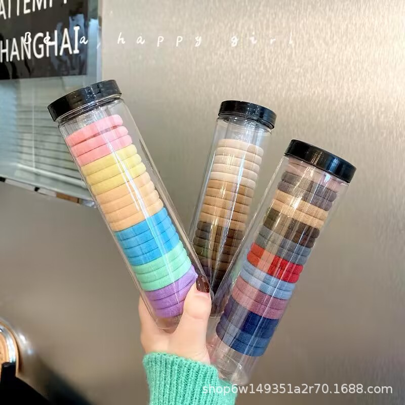 The rubber band women's hair tie is a high-elasticity, durable and non-constricting hair tie. It is a new 2024 summer style hair tie with a simple and elegant look Application Scenario