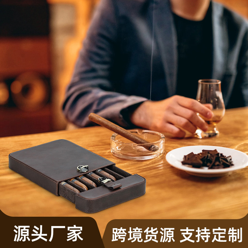 雪茄盒/雪茄/雪茄有关/雪茄皮盒/保湿雪茄盒细节图