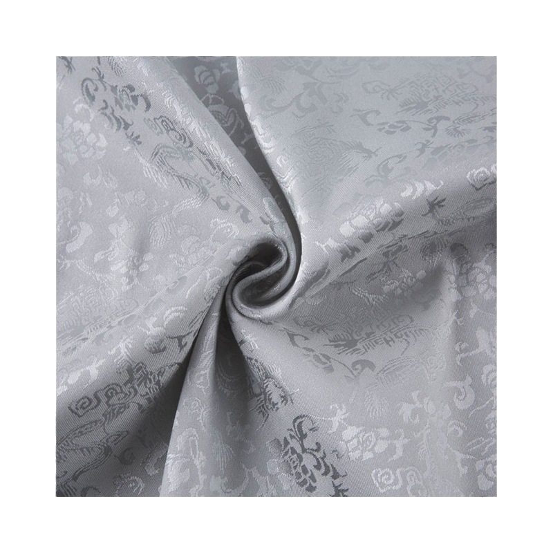 领带面料/提花/幻彩蝴蝶网纱面料/裙摆设件白底实物图