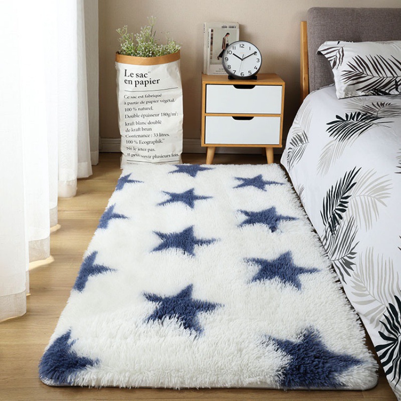 毛毛地毯卧室/外贸地毯地垫/长毛地毯地垫产品图