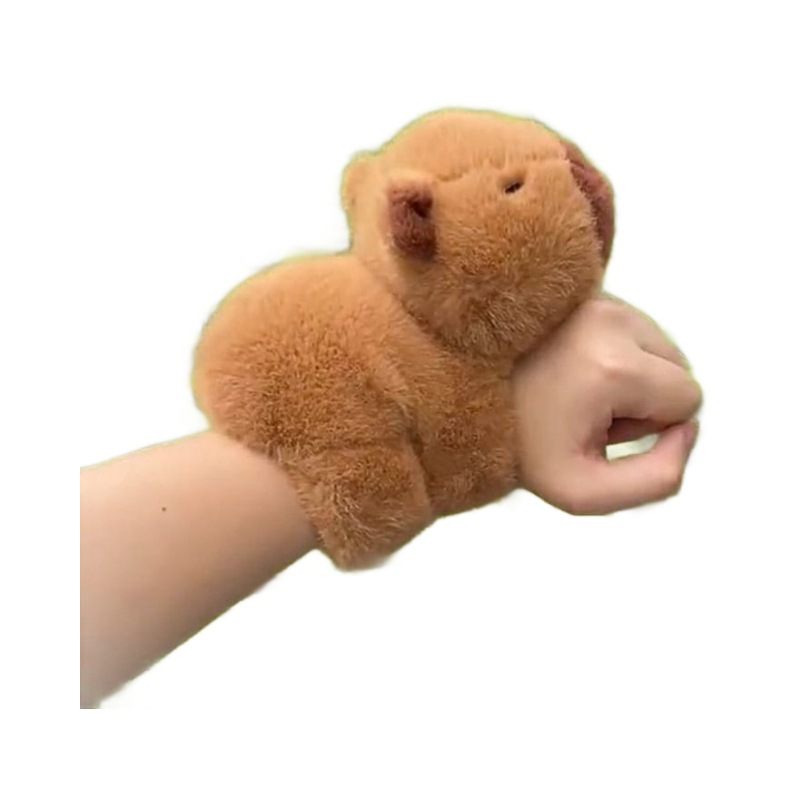 Kapipala plush toys, capybara Pat ring dolls, stuffed dolls, birthday gifts for girls, Papa ring bubbles Item Picture