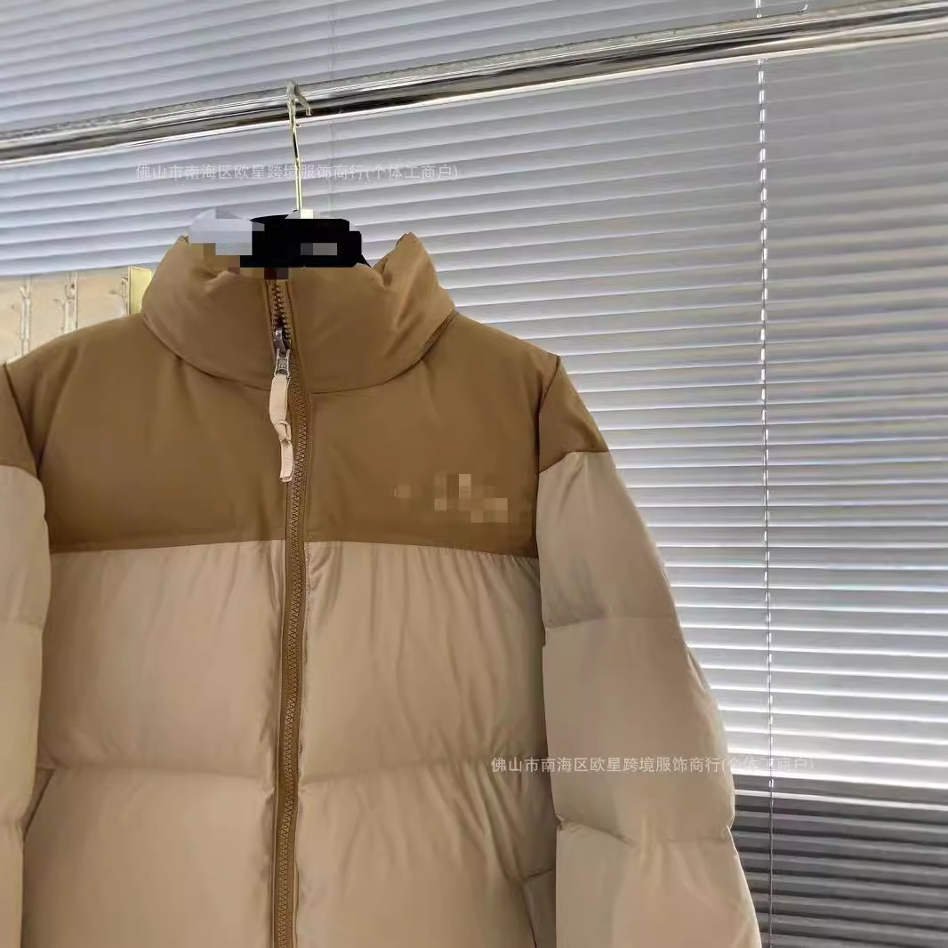 男士羽绒服实物图