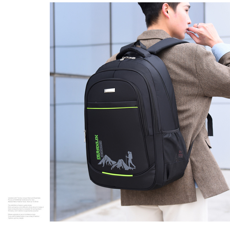 Mochila de viaje de gran capacidad para hombres 60 litros de viaje al aire libre mochila de montaña a prueba de agua bolsa de trabajo de negocios nueva bolsa de escuela pic 16
