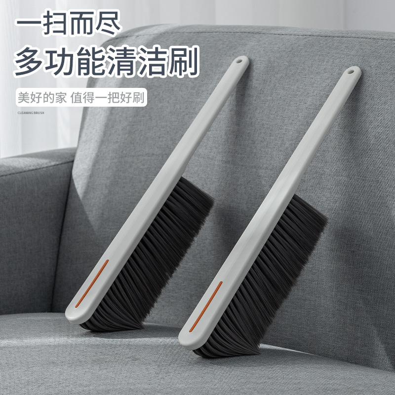 Multi-Functional Bed Brush Household Long Handle Cleaning Brush Soft Brush Bedroom Dust Brush Quilt Sofa Carpet Bed Brush 0824 Application Scenario