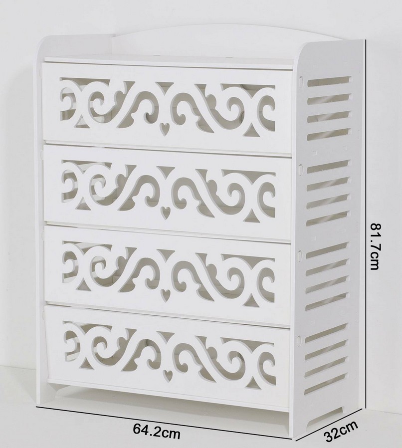 Toilet side cabinet Bathroom side cabinet Bathroom locker Side cabinet Floor-to-ceiling toilet side cabinet for storage Item Picture