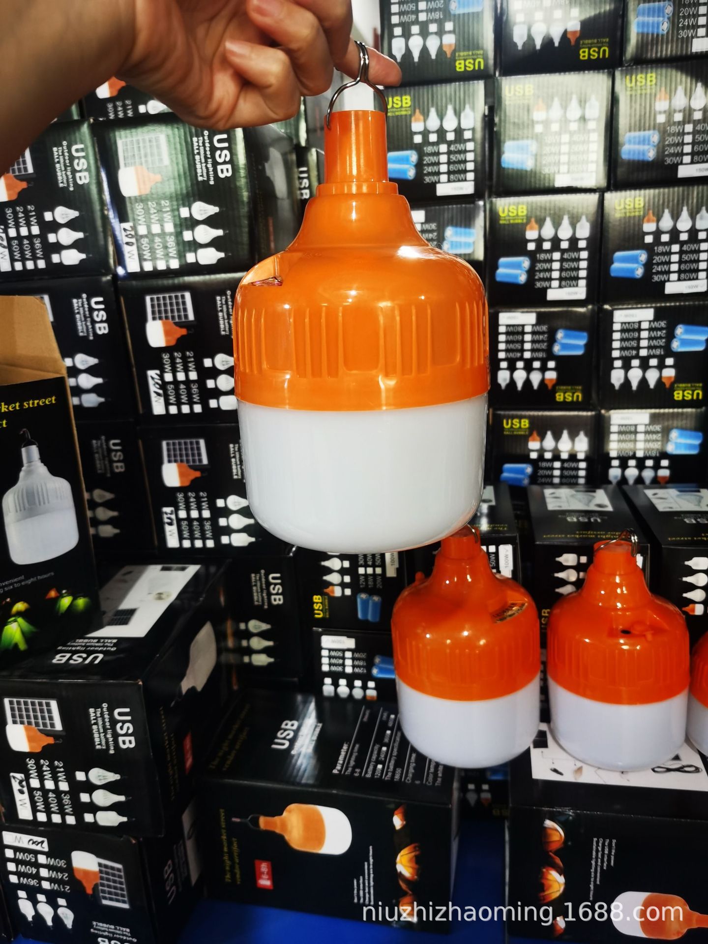 摆摊夜市专用灯应急led地摊灯爆亮家用停电节能球泡灯usb灯泡充电详情6