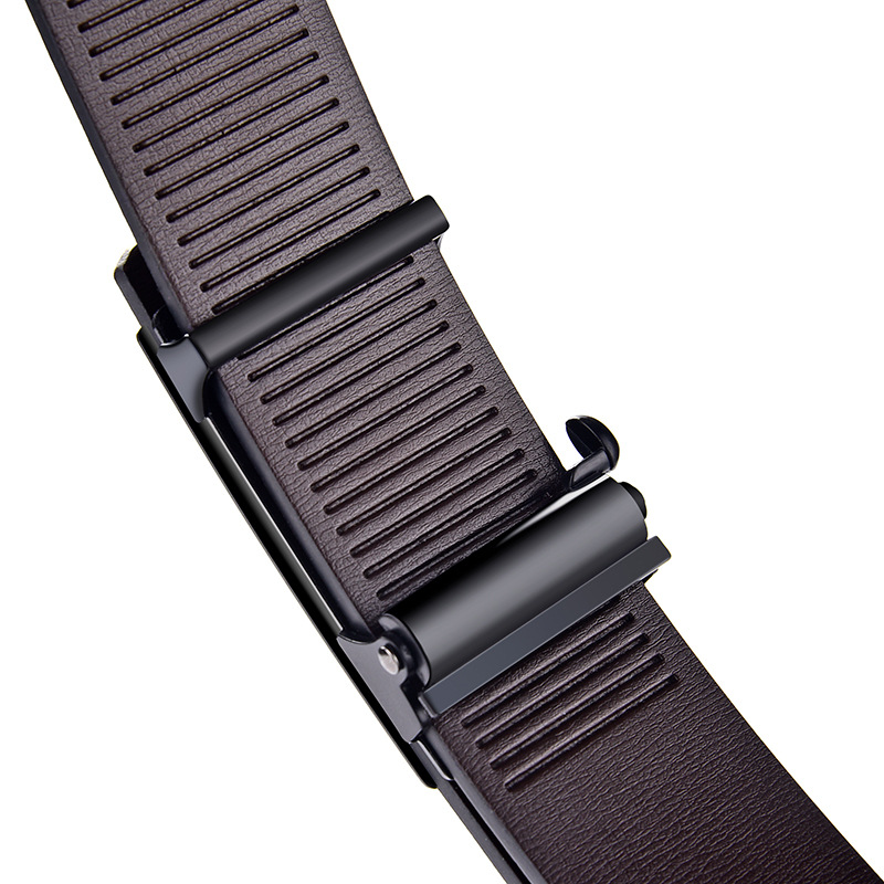 Manufacturers Straight Hair A Large Number Of Spot Men's Belts Wear Toothless Automatic Buckle Belt Men All Business Belt Application Scenario