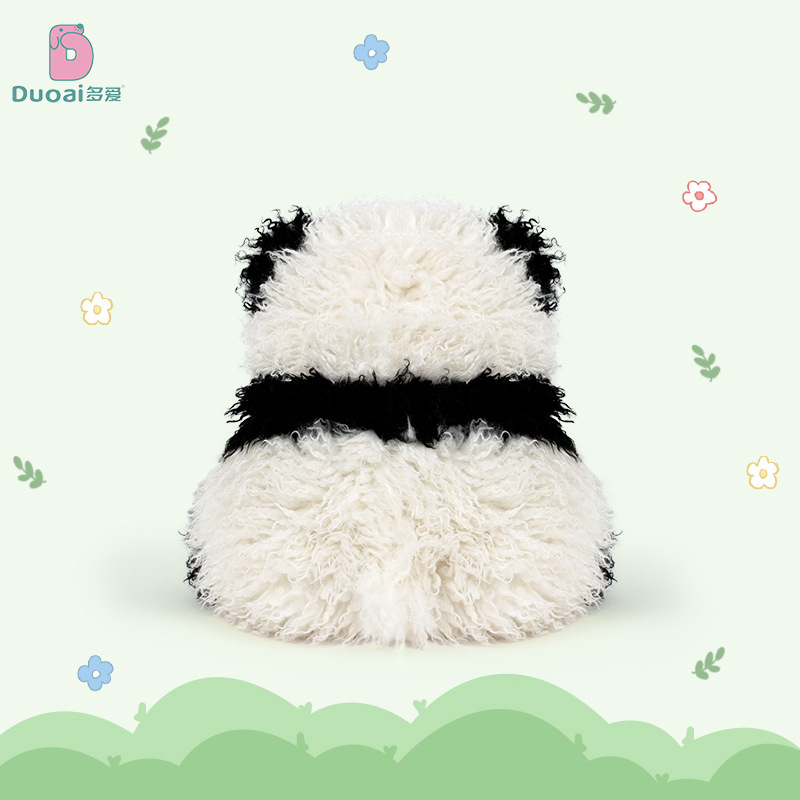 Love Qiuqiu Panda Hedgehog plush pillow sofa, national treasure plush toy pillow, Girls' festival gift doll Application Scenario