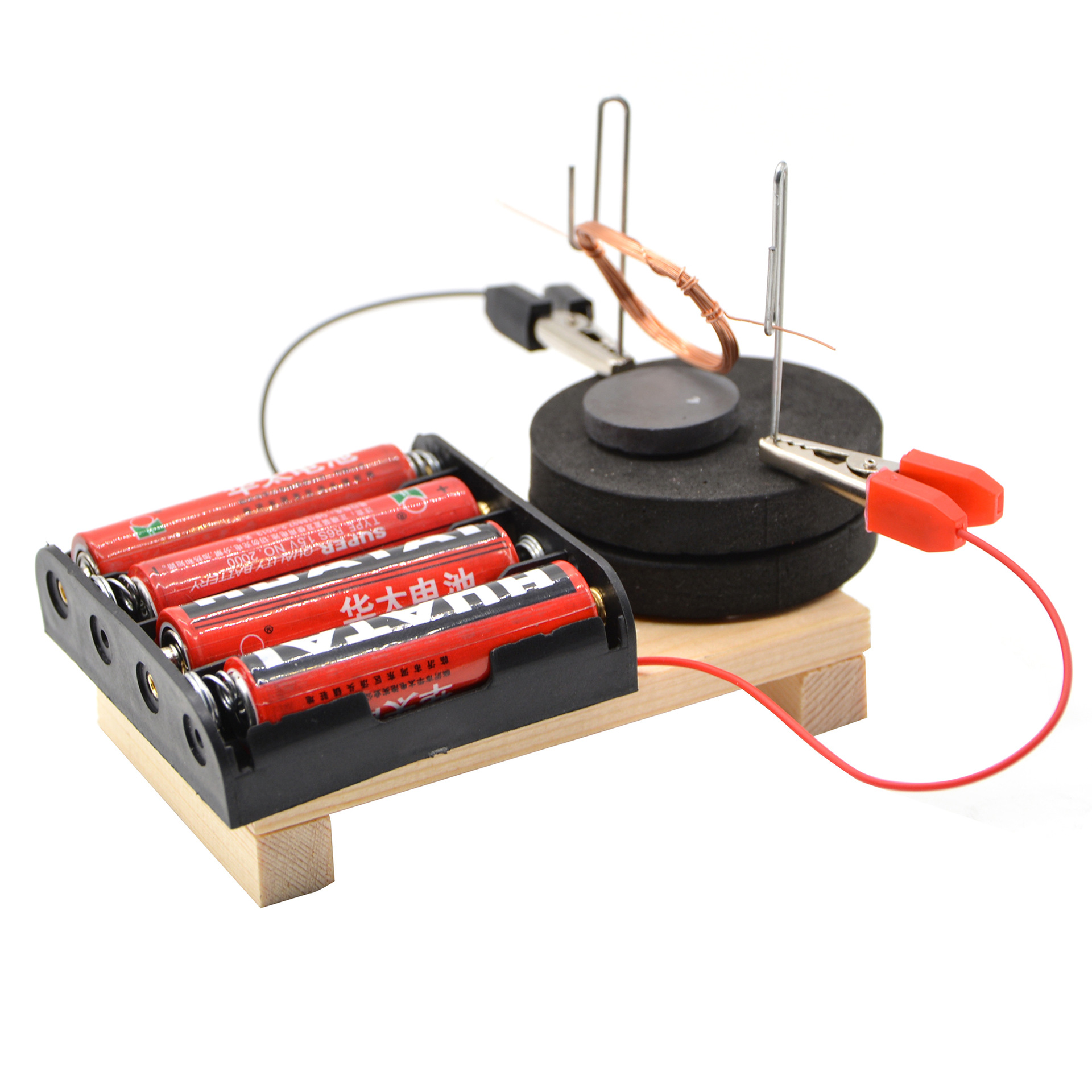 diy Science and Technology gadgets: Motor Experiment Materials; Self-made Primary school science Experiment equipment