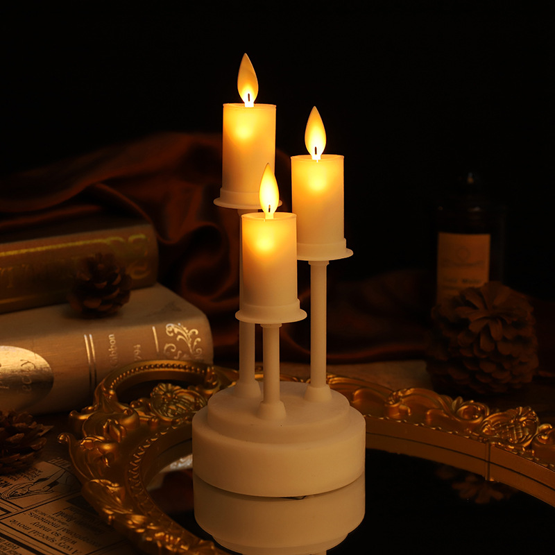 led窗帘灯/细蜡烛芯/圣诞/蜡烛棉芯/铁子风灯产品图