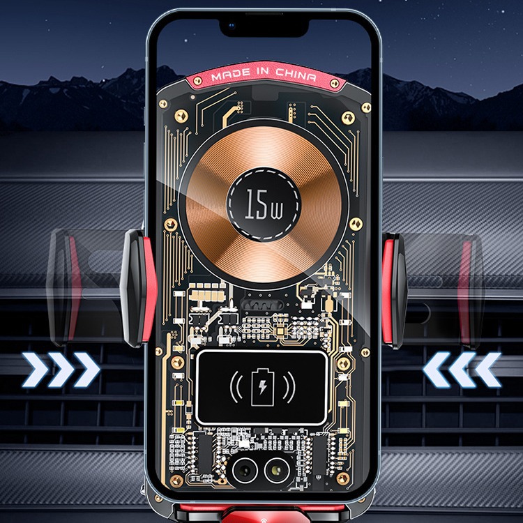 车载手机支架实物图