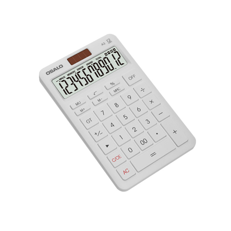 Office supplies, gifts, calculators with LOGO printing, solar-powered dual power supply, learning supplies, student computers Application Scenario