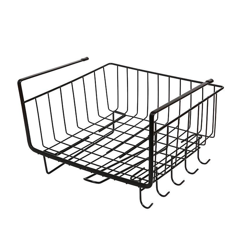 Household Closet Storage Rack Kitchen Cabinets Under The Hanging Shelf Compartment Hanging Basket Hanging Storage Organizer Household Storage Basket Item Picture