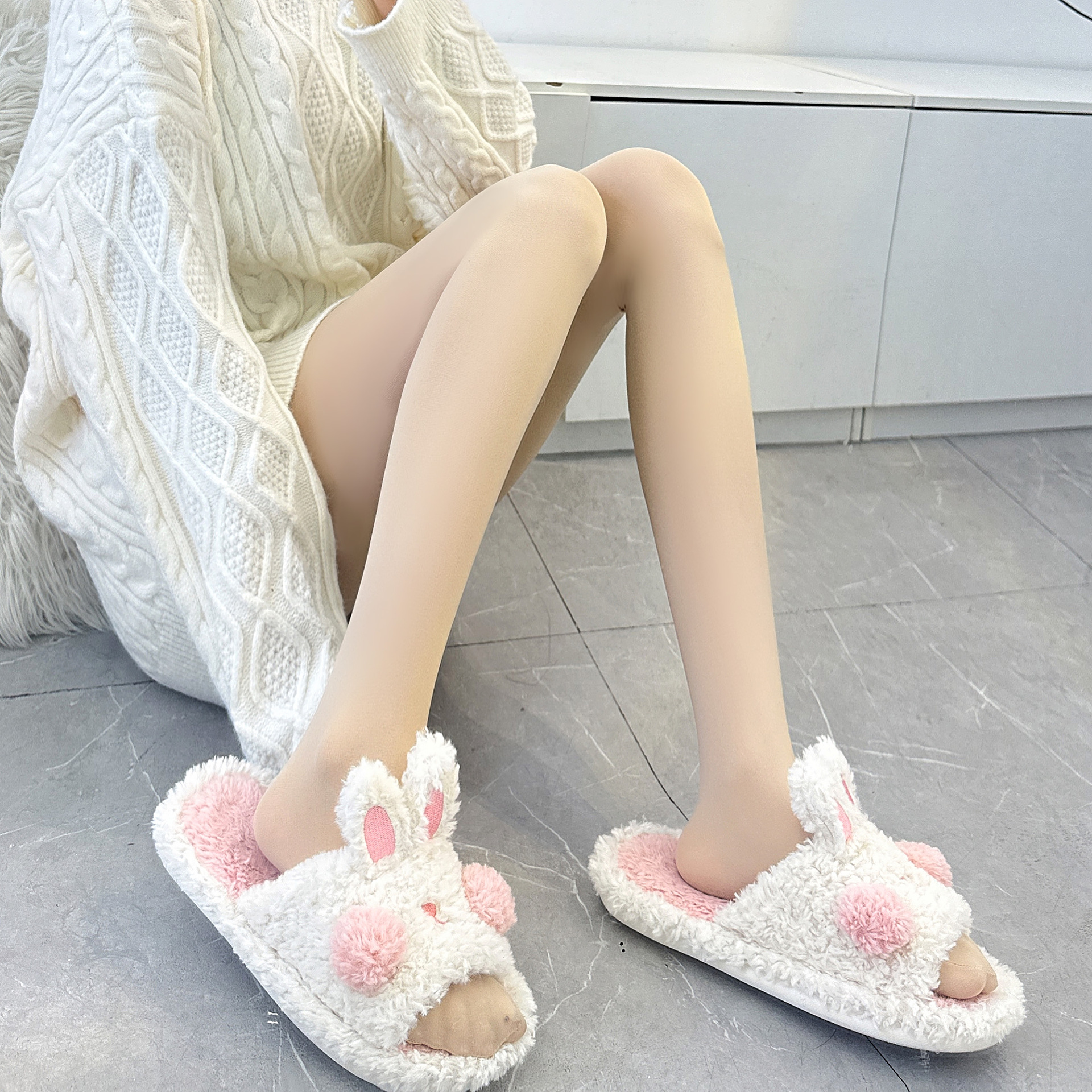 连裤袜、打底袜、踩脚袜实物图