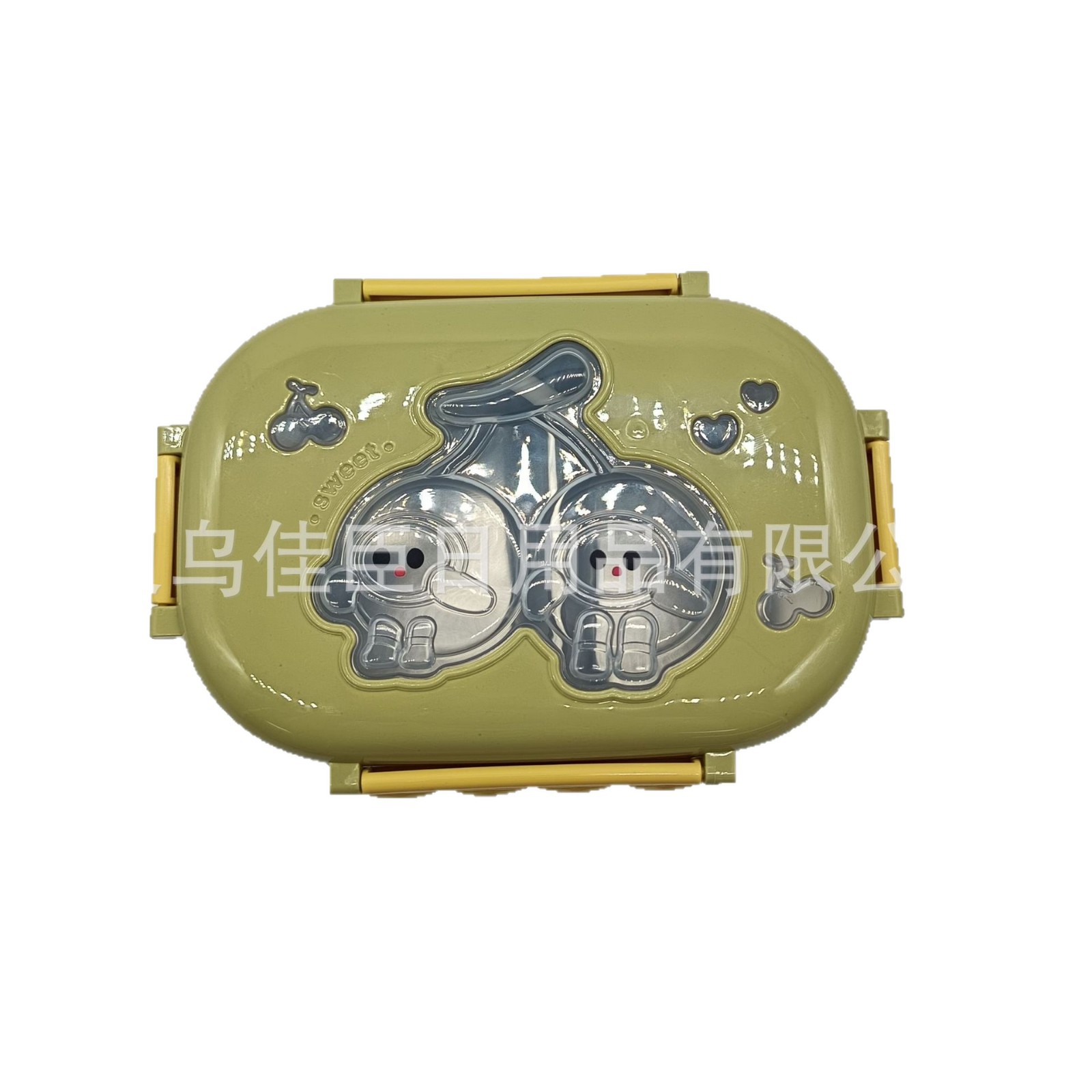 201304 stainless steel food lunch box, student large-capacity separated bento box, office worker lunch box, insulated lunch box Item Picture