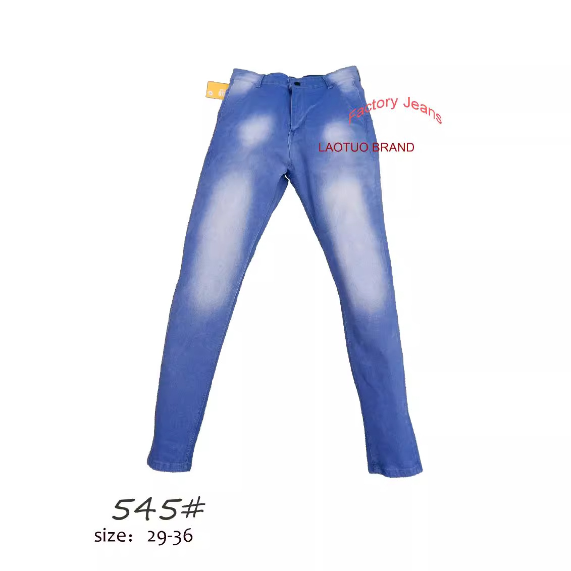 foreign trade factory jeans Men's jeans straight jeans Factory jeans wholesale