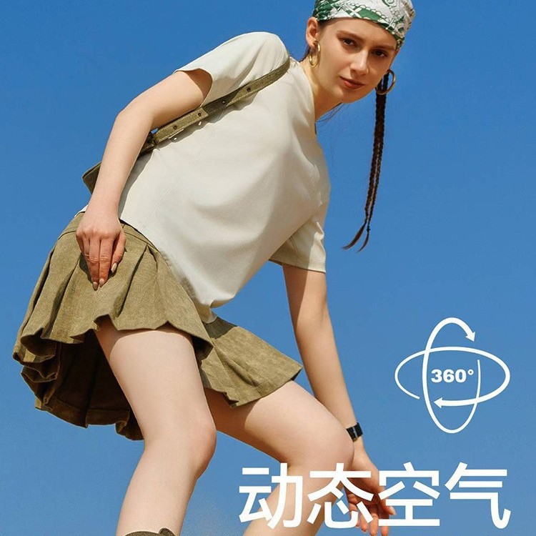 Ice silk cool Sensation quick-drying T-shirt for women, a new summer sports, fitness and yoga short-sleeved, comfortable and loose plus-size top Application Scenario