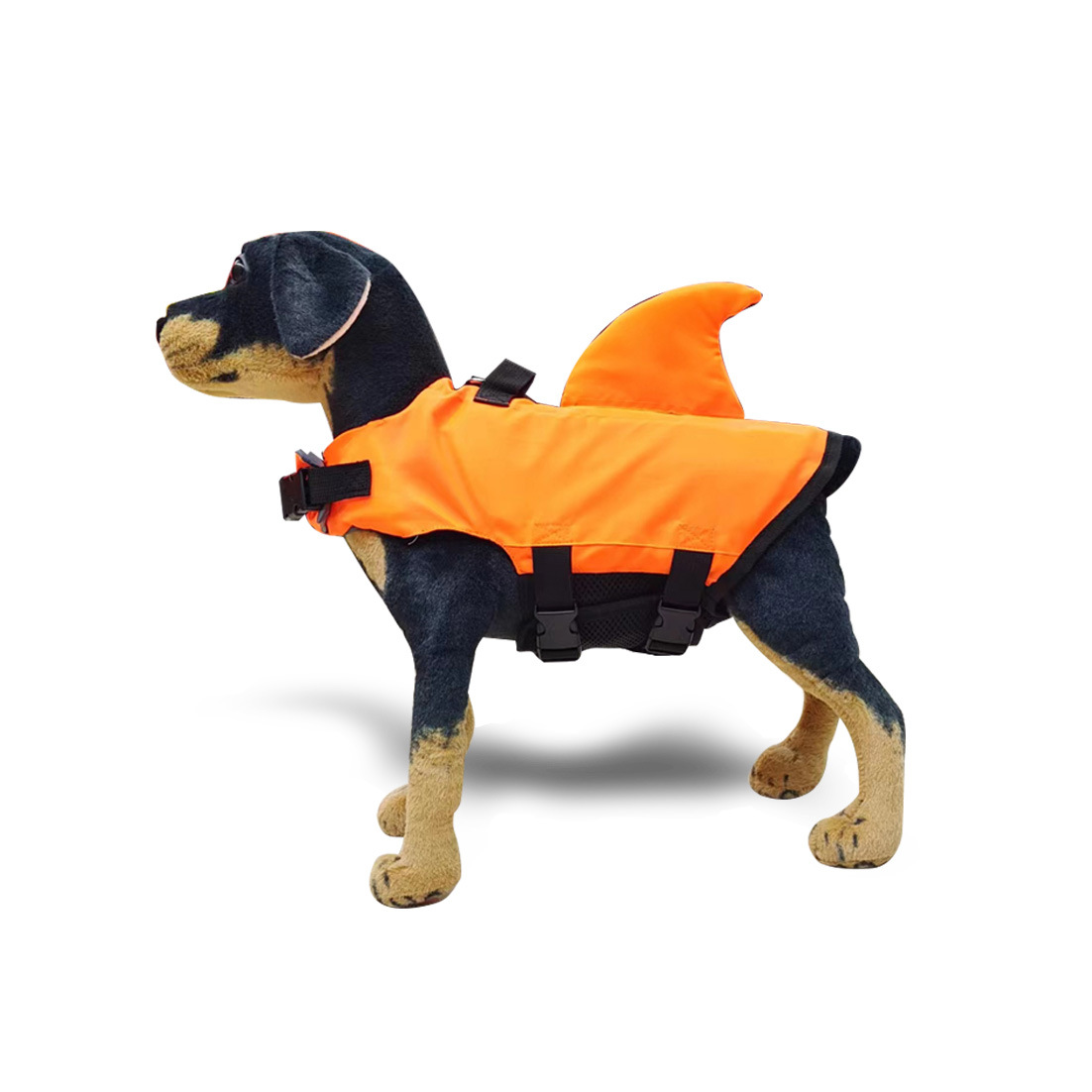 Cross-Border Manufacturers Direct Sales Pet Dog Large Buoyancy Indoor Outdoor Shark Tail Life Jacket Summer Clothing Swimsuit Item Picture