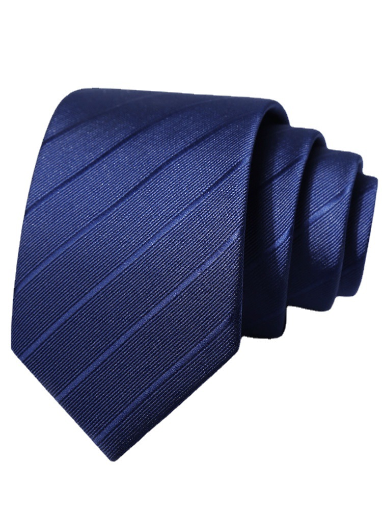 Tie Male Formal Zip Wedding Groom Male Business Hand Tie Blue High-End Lazy Free Knot A Pull Item Picture