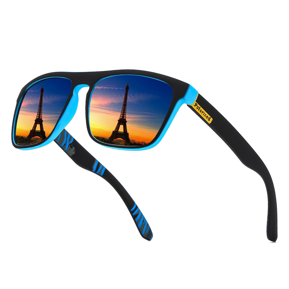 户外骑行眼镜 运动款潮流防风墨镜2023新款超轻架镀膜太阳镜批发图