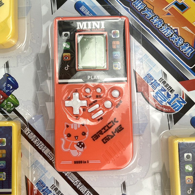 Tetris Game Console Color Nostalgia Classic Toy Portable Classic Mini Handheld Game Console details Picture
