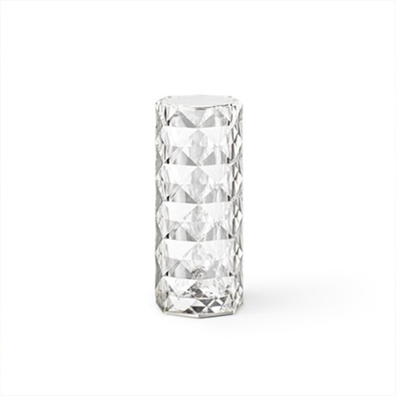 Rose crystal table lamp, ambient light, decorative touch rose petal table lamp, bedroom bedside, bar light and shadow crystal lamp Application Scenario