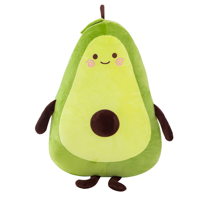 Avocado plush toy, doll, pillow, large sleeping doll, birthday gift for girls, factory wholesale Item Picture
